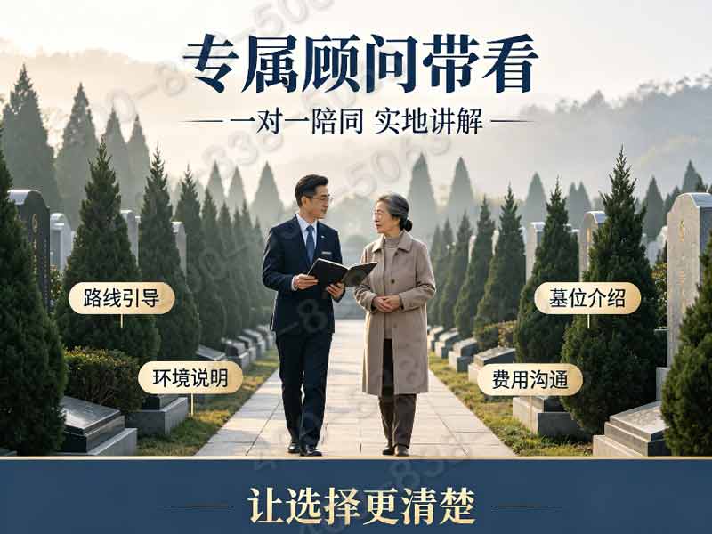 万桐园公墓四季景观墓碑分层标价 同等预算可选更大碑位